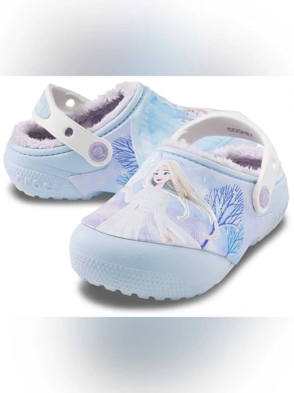 Crocs Kids' Disney Frozen Il Lined Clogs
